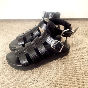 Black Sandals